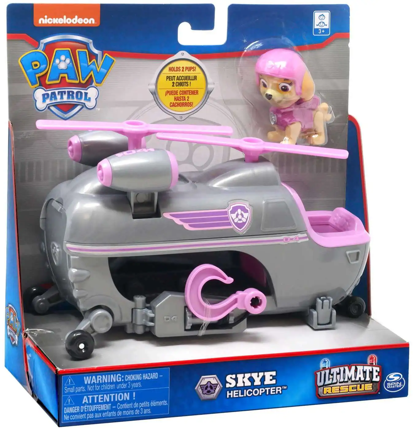 Paw Patrol Ultimate Rescue Skye Helicopter Vehicle Figure 2020 Spin Paw Patrol Ultimate Rescue Skye Helicopter Vehicle Figure 2020 Spin
