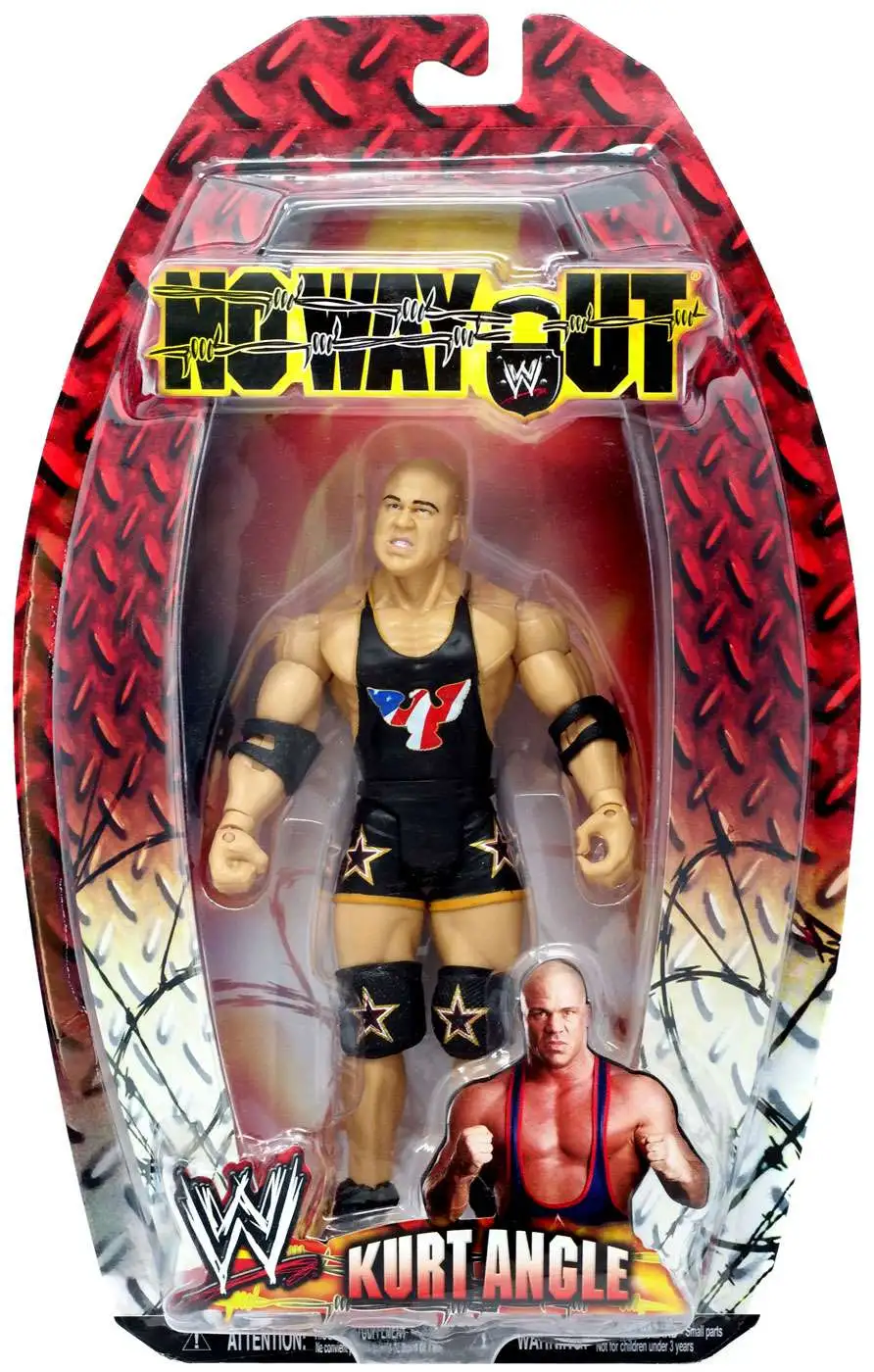 New Boxed WWE Wrestling Series 95 Kurt Angle Action Figure 