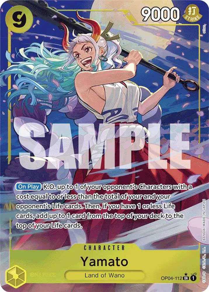 ONE PIECE - フラッグシップ　ヤマト　プロモ 未開封  PROMO OP04-112 ONE PIECE - ワンピースカード ヤマト フラッグシップ プロモ