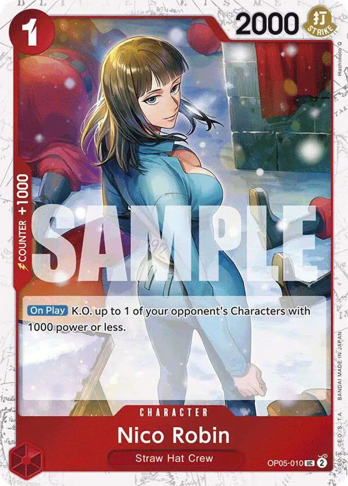 PSA 10 Nico Robin OP09-062 Leader Regular Art One Piece Card