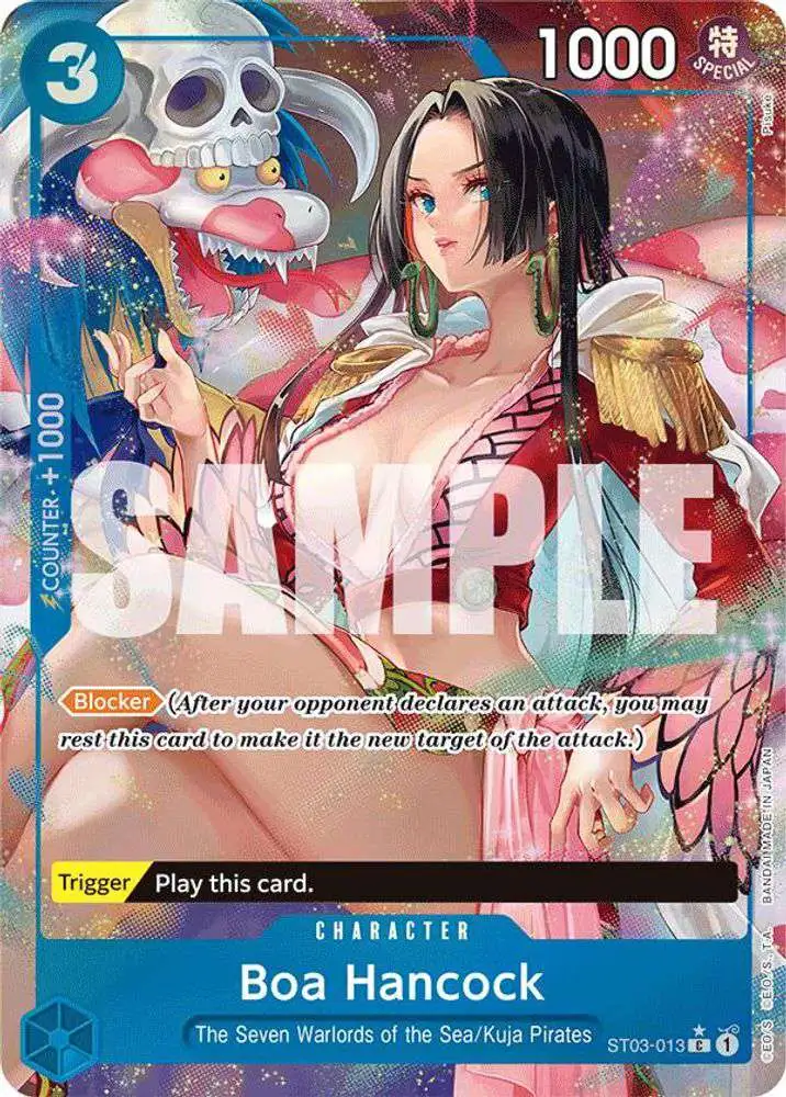 One Piece Trading Card Game Premium Booster Common Boa Hancock ST03-013 [Alternate Art]