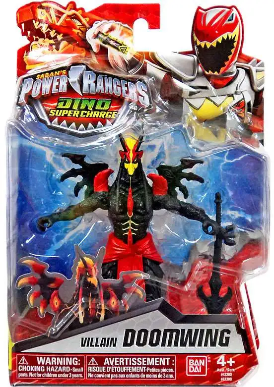 Power Rangers Dino Super Charge Villain Doomwing Action Figure