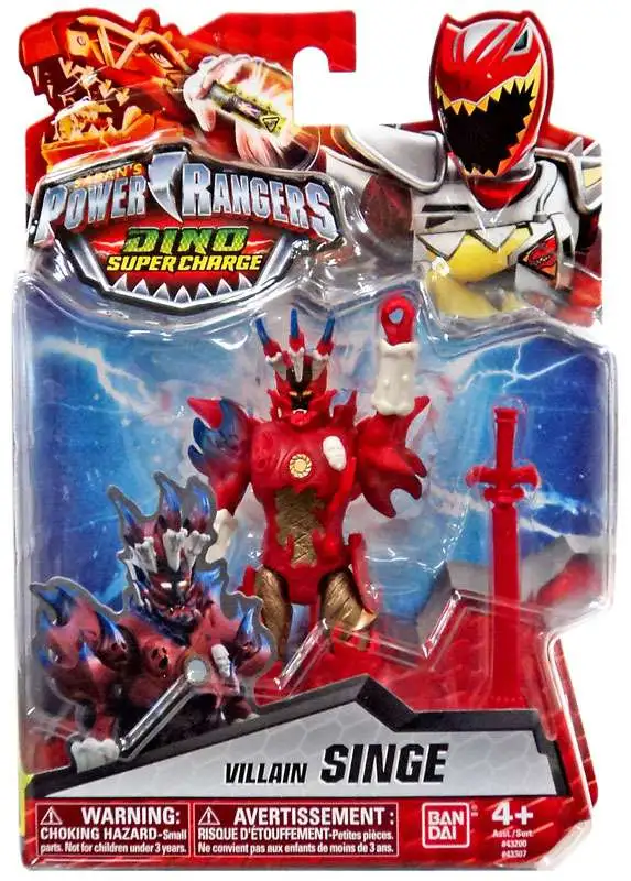 Power Rangers Dino Super Charge Singe Action Figure