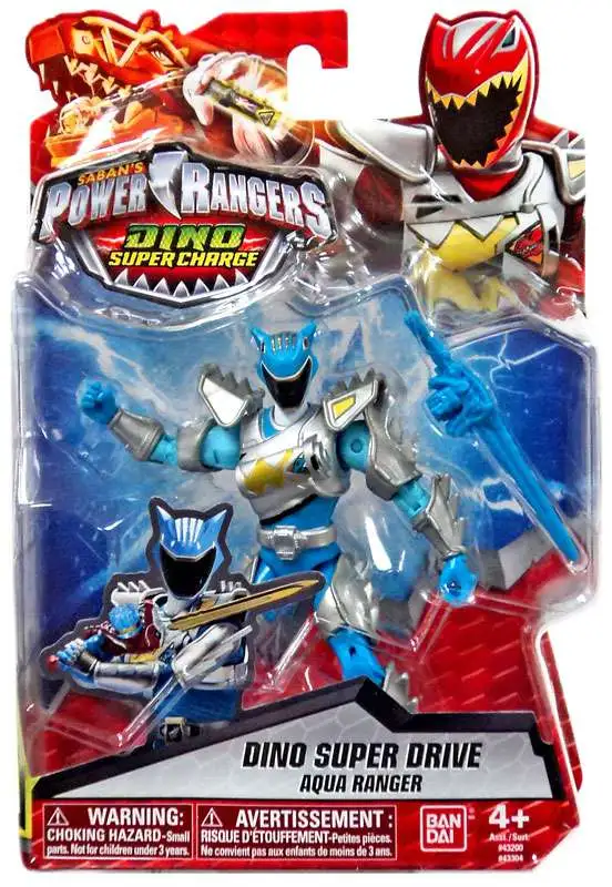 Power Rangers Dino Super Charge Dino Super Drive Aqua Ranger Action Figure