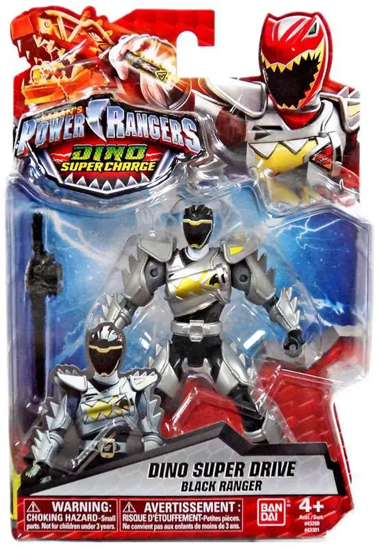 Power Rangers Dino Super Charge Dino Super Drive Black Ranger Action Figure