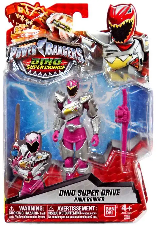 Power Rangers Dino Super Charge Dino Super Drive Pink Ranger 5 Action ...