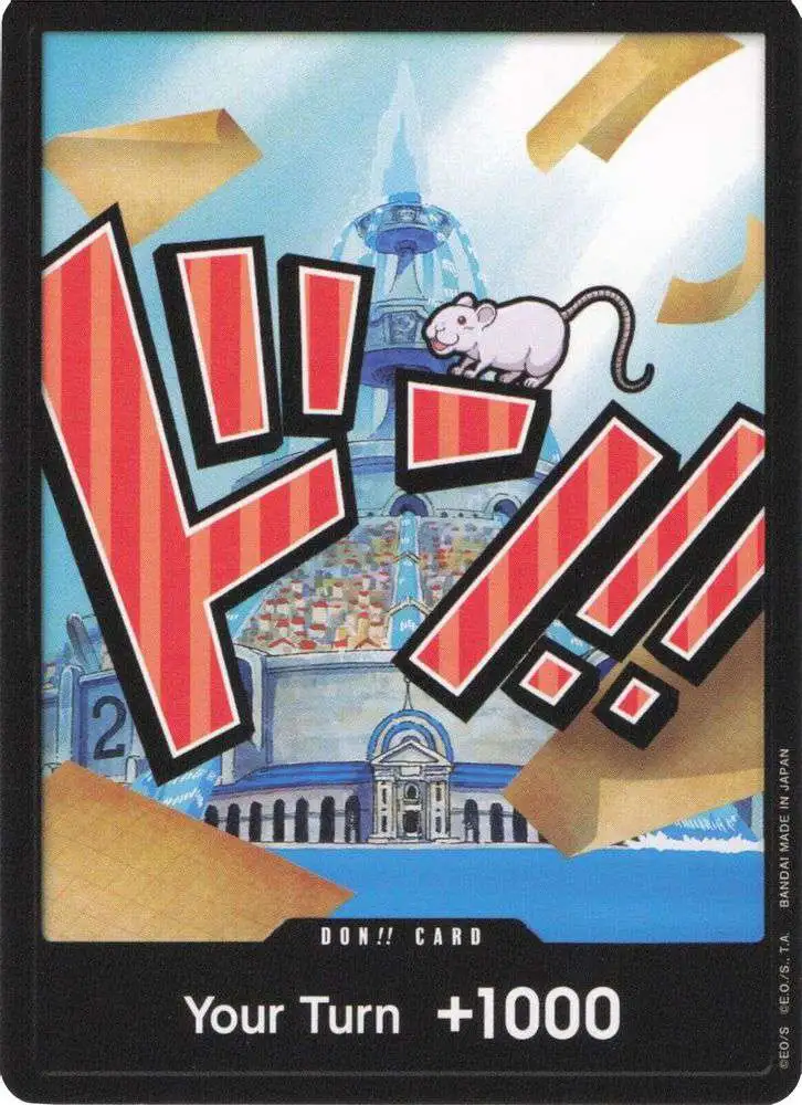 One Piece Trading Card Game Premium Booster: The Best DON!! DON!! Card [Iceberg FOIL]