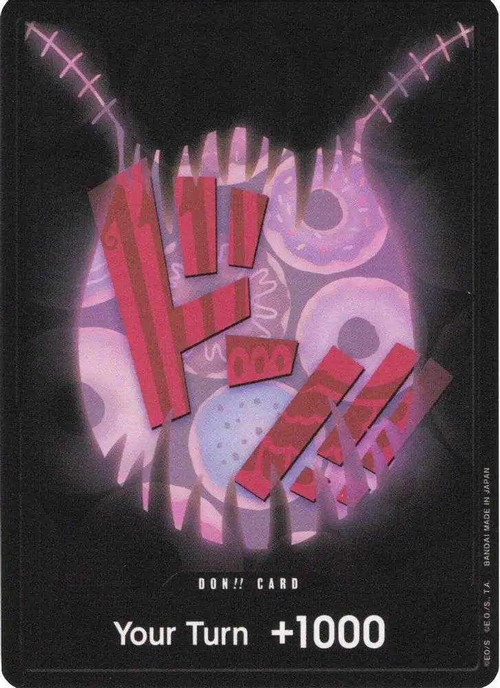 One Piece Trading Card Game Premium Booster: The Best DON!! DON!! Card [Katakuri FOIL]