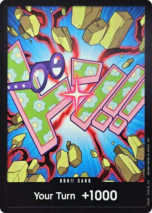 One Piece Trading Card Game Premium Booster -The Best- Vol. 2 DON!! DON!! Card [Koby]