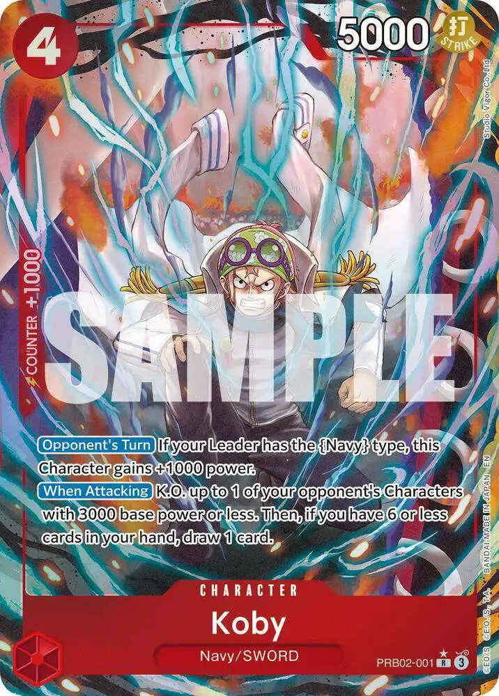 koby deck one piece tcg (Judge) [One Promotion Cards] Includes a single common card One Piece Trading Card Game