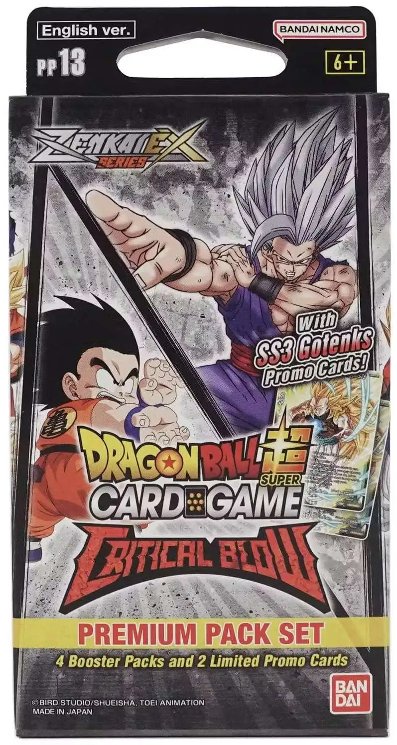 Dragon Ball Trading Card Games: Super New S1 Premium Pack Set 