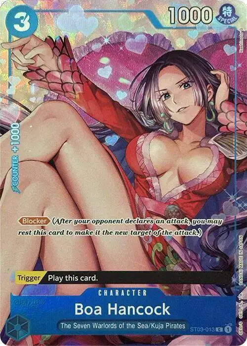 One Piece Trading Card Game Premium Card Collection -Best Selection Vol. 2 Common Boa Hancock ST03-013 [Alternate Art]