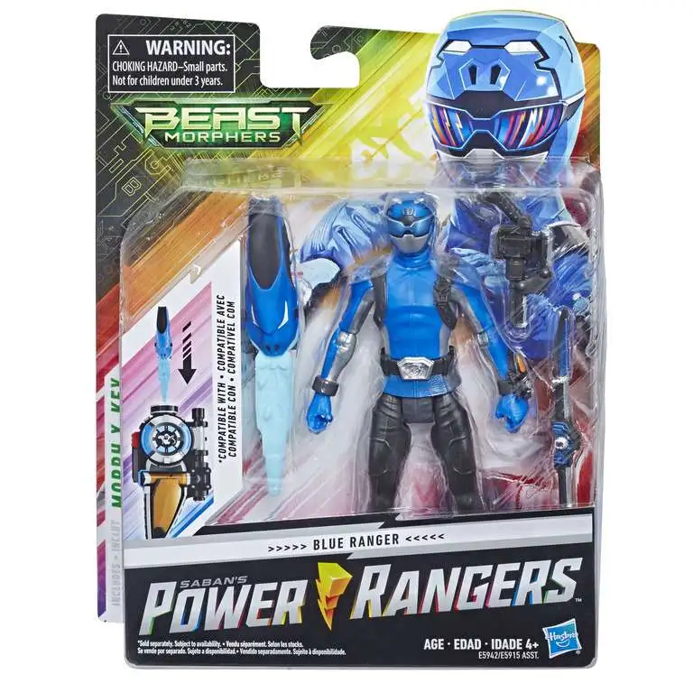 Power Rangers Beast Morphers Blue Ranger Basic Action Figure