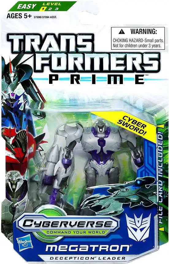 Transformers Prime MEGATRON Complete Cyberverse Authentic Hasbro USA seller 