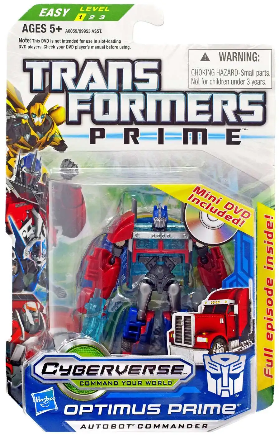 transformers prime optimus prime toy cyberverse