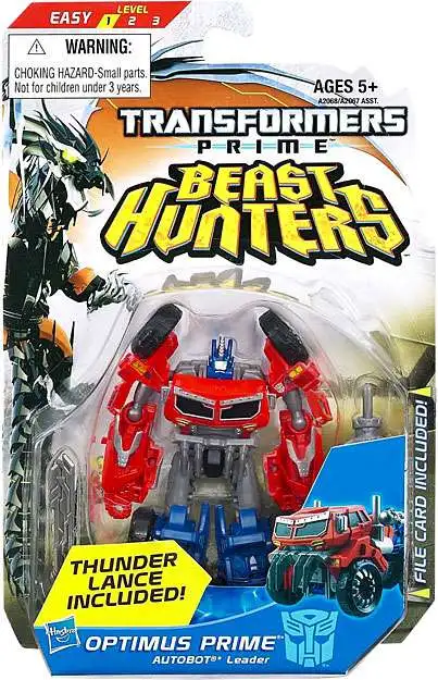 transformers beast hunters toys optimus prime