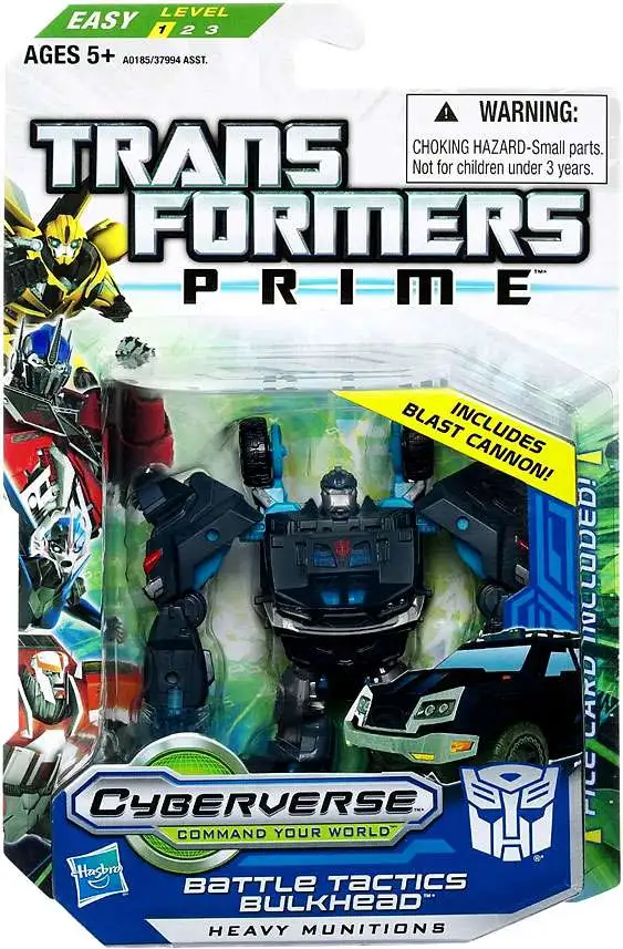 Transformers Prime BULKHEAD Cyberverse Commander Action Figure 4" Toy 