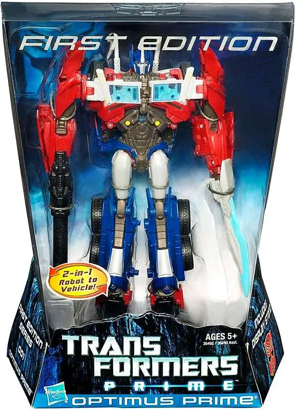 Transformers Prime First Edition OPTIMUS PRIME Complete Deluxe 