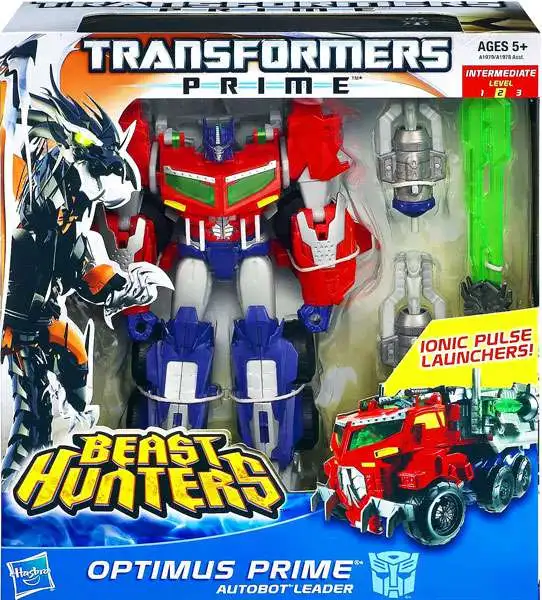 Transformers Prime Beast Hunters 8 Inch Action Figure Voyager Class Wave 1  - Beast Optimus Prime