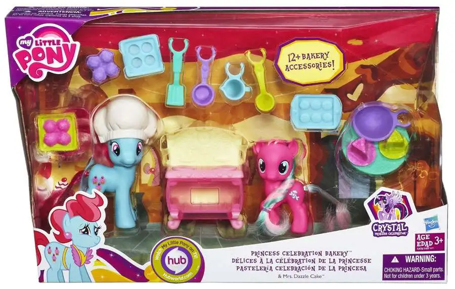 My little pony store princess celebration cars set