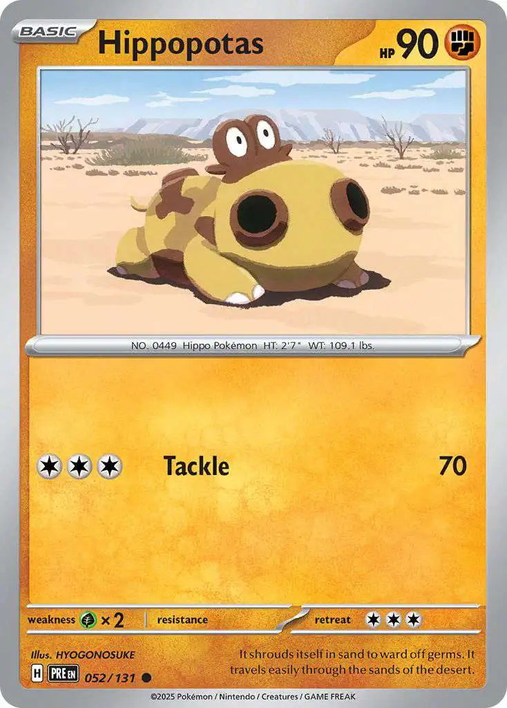 Pokemon Trading Card Game Prismatic Evolutions Single Card Common