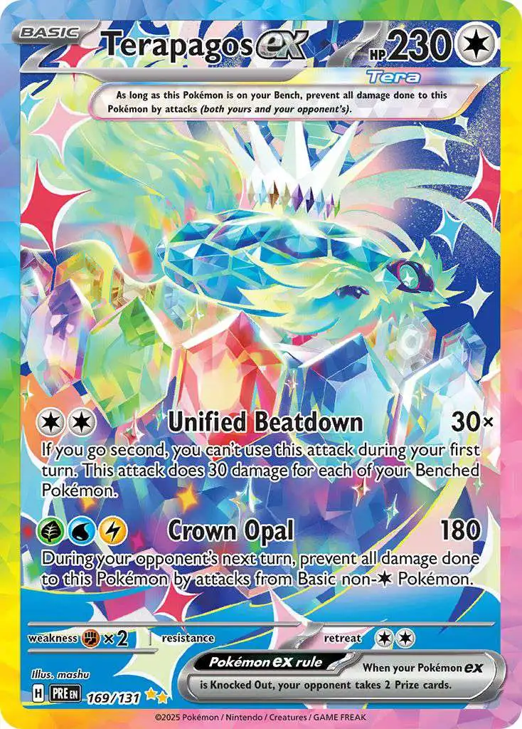 pokémon tcg terapagos ex ultra premium collection card list Pokémon main image 1