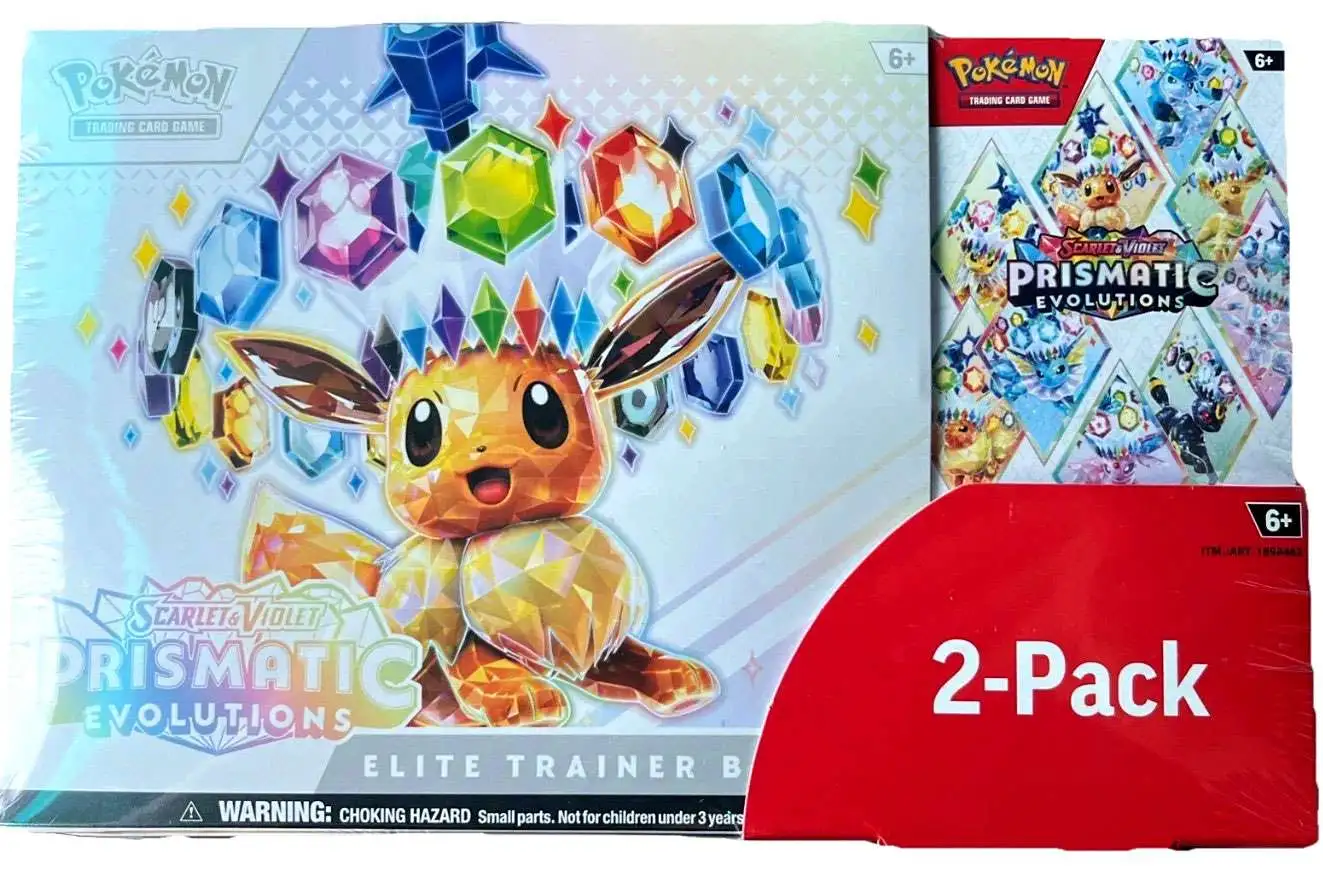 ポケモン スカーレット・バイオレット PRISMATIC EVOLUTIONS② Pokemon Scarlet Violet Prismatic Evolutions Elite Trainer Box