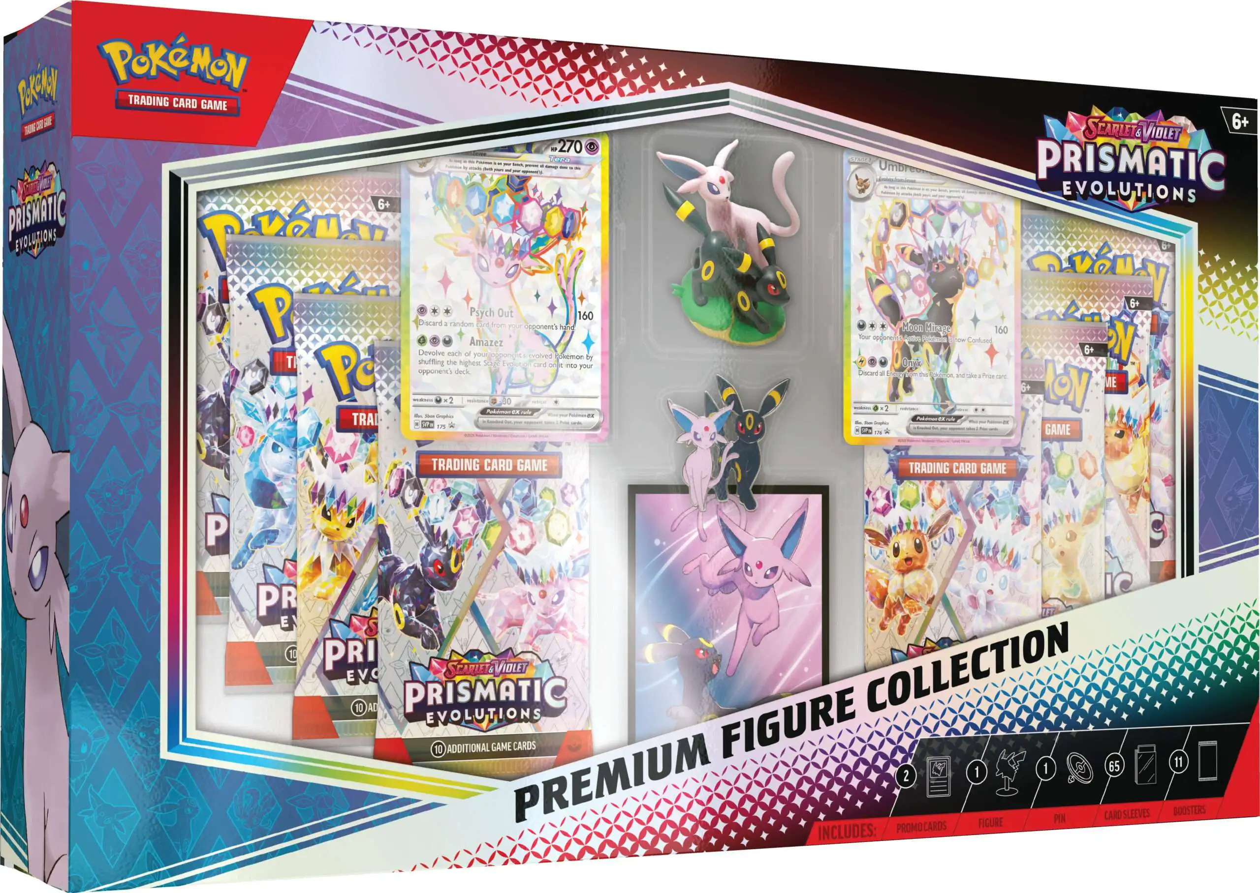 Pokemon Prismatic Evolutions Premium Figure Collection 11 Booster