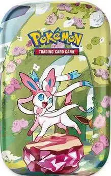 Pokemon Scarlet & Violet Prismatic Evolutions Sylveon Mini Tin [2 Booster Packs & Tin]