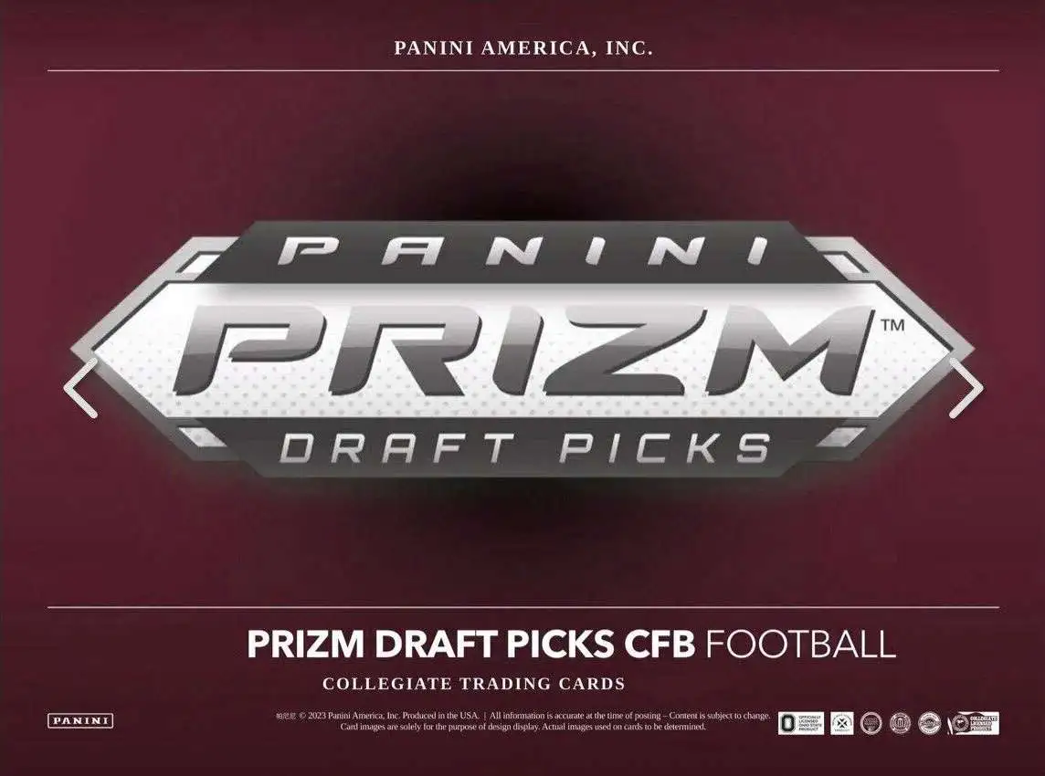 NFL Panini 2024 Prizm Draft Picks Football Trading Card BLASTER Pack [5 Cards]