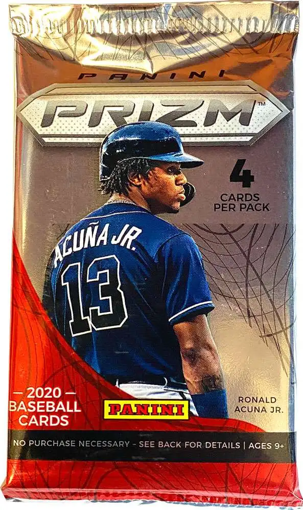 PRIZM Baseball MEGABOX AND 4 packs of baseball hot cards