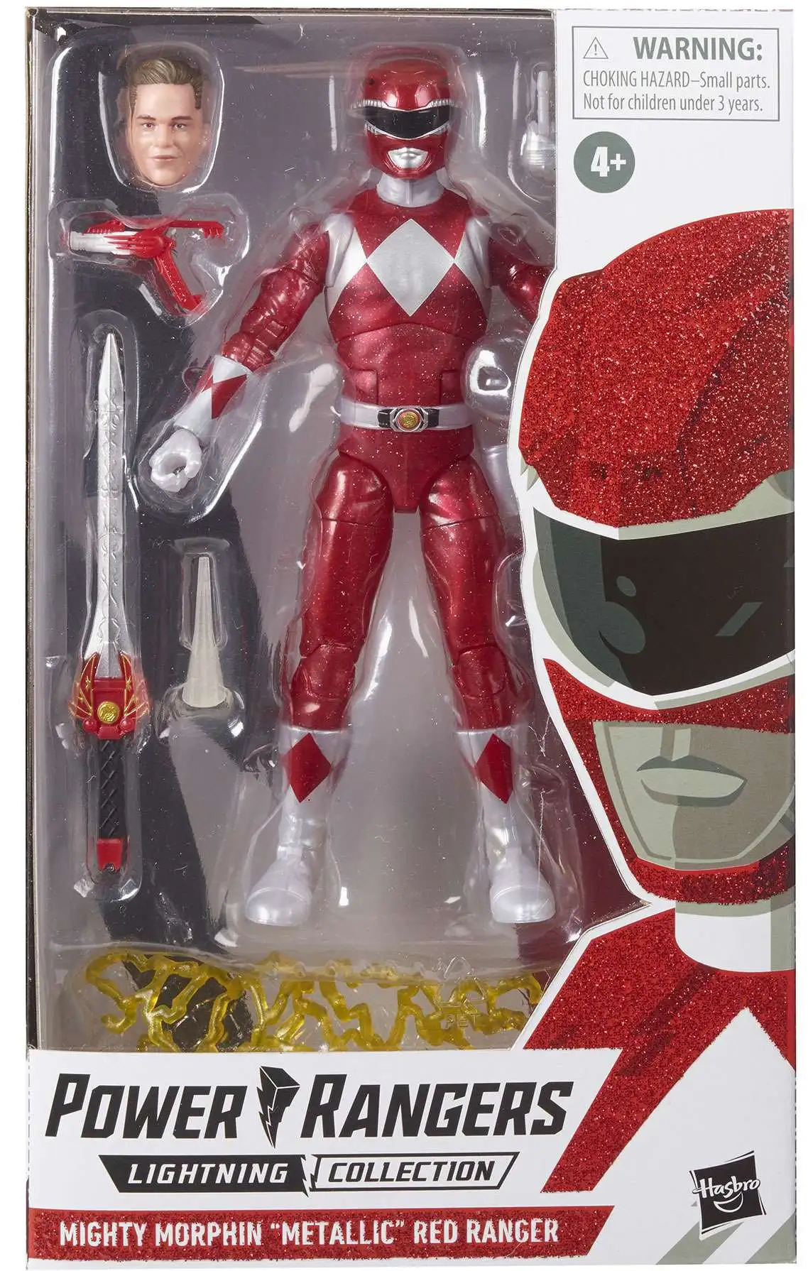 Power Rangers Space ~ PSYCHO RED RANGER LEGACY ACTION FIGURE ~ MMPR Morphin 
