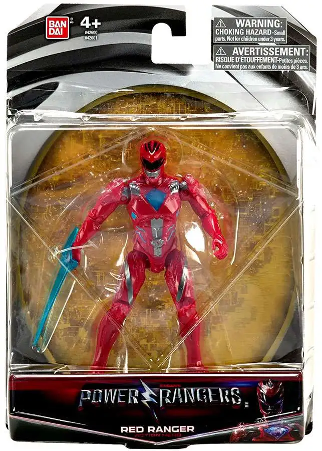 Power Rangers Mighty Morphin Movie Red Ranger 5in Action Figure New 2016 