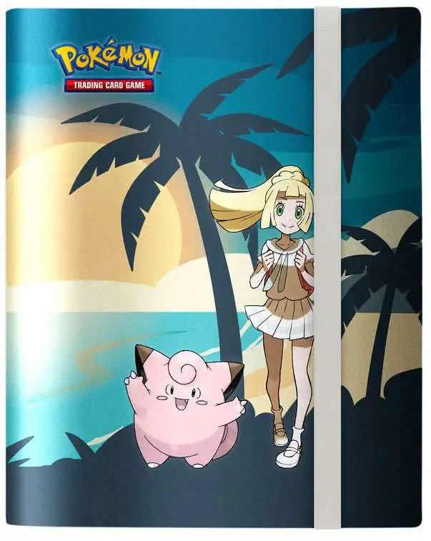Ultra Pro Pokemon Trading Card Game Lillie and Clefairy 9-Pocket PRO Binder (Pre-Order ships September)