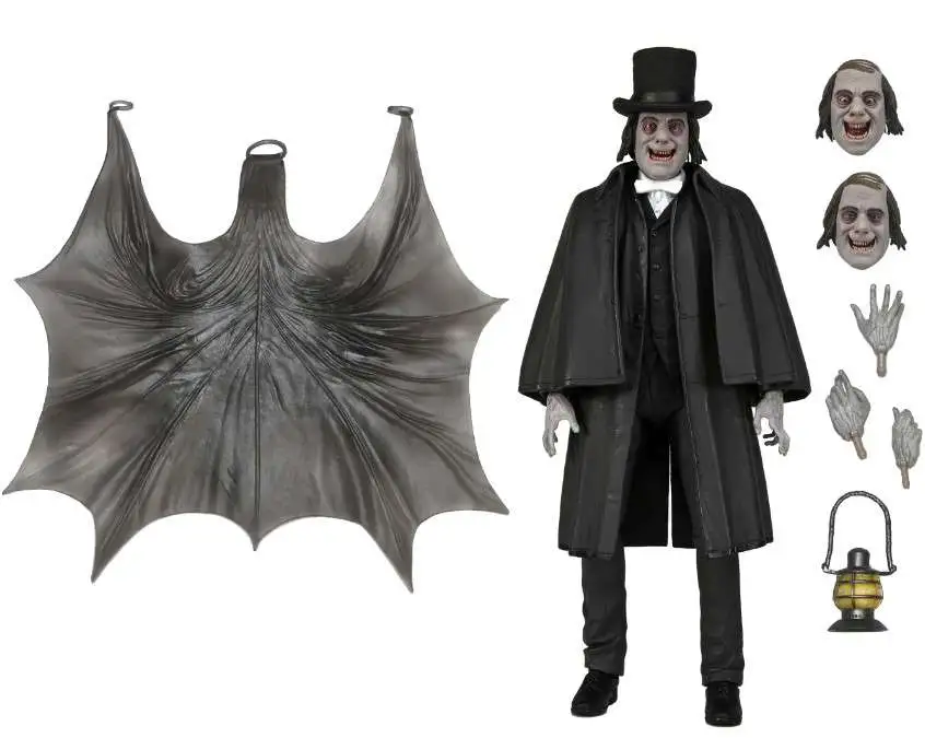 NECA London After Midnight Professor Edward C. Burke Action Figure [Ultimate Version, 1927]