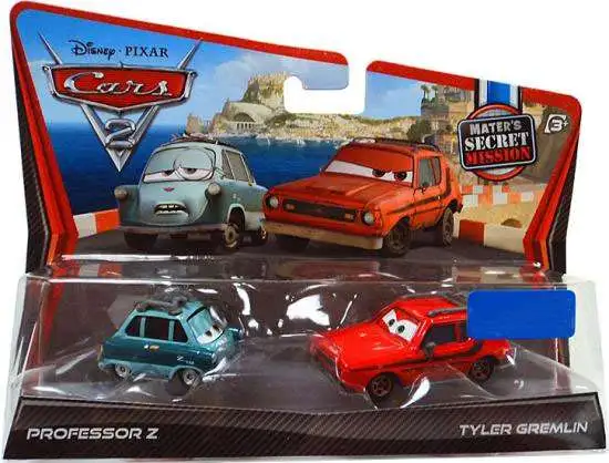 Disney / Pixar Cars Cars 2 Professor Z & Tyler Gremlin Exclusive Diecast Car 2-Pack