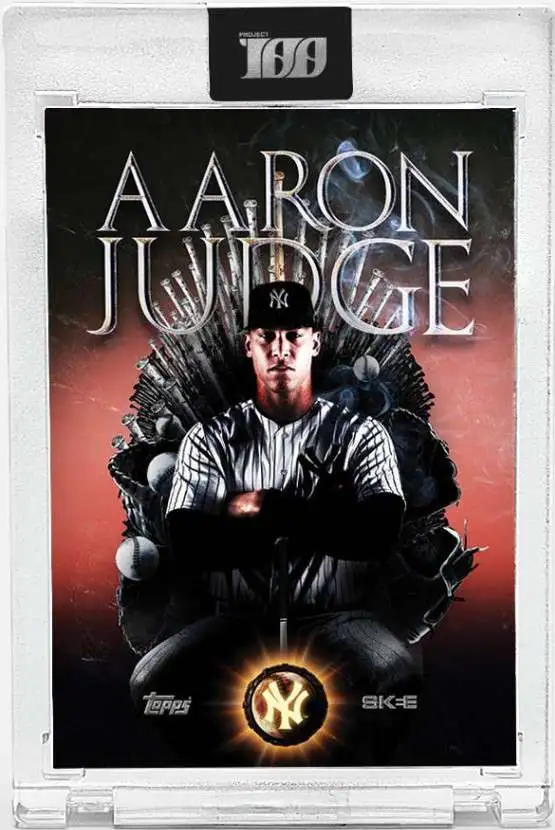 Topps Mlb Project100 Card 34  Aaron Judge By L'amour Supreme : Target