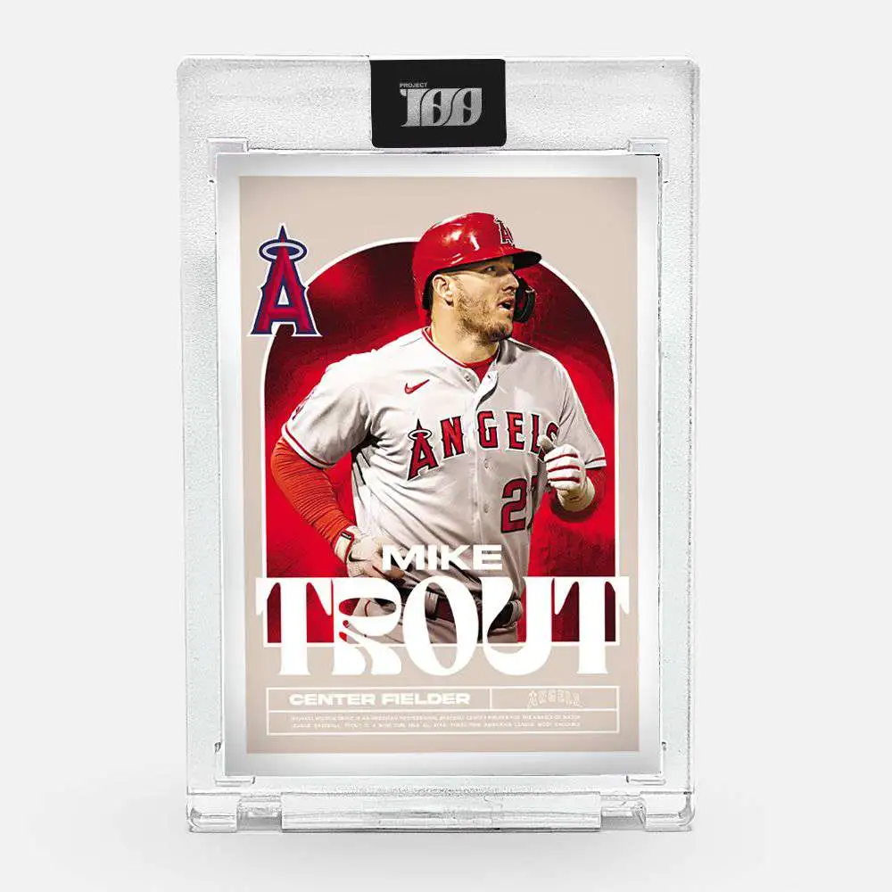 2022 Mike Trout Team Issued Red Jersey