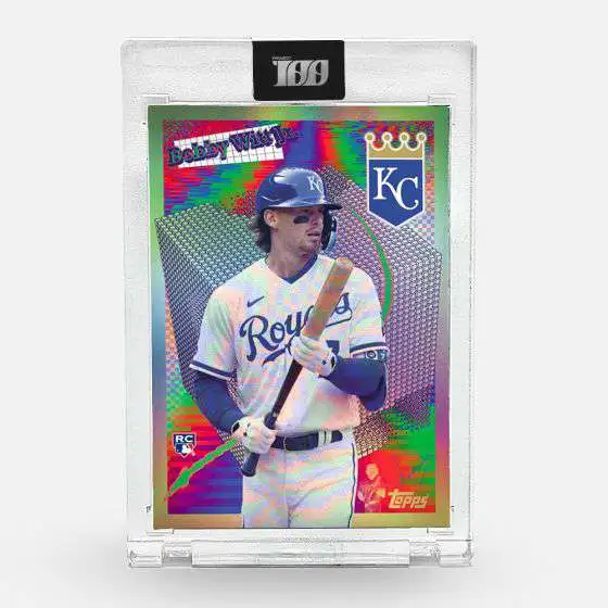 MLB Topps 2022 Project100 Baseball Bobby Witt Jr. Trading Card #13 [by J.  Demsky]