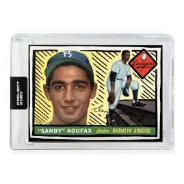 Topps Topps PROJECT 2020 Card 99 - 1955 Sandy Koufax by Tyson Beck