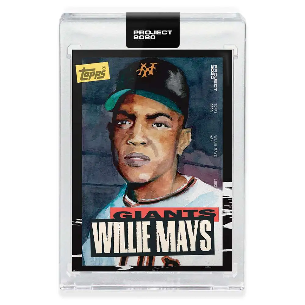 MLB Topps Project 2020 Baseball 1952 Willie Mays Trading Card 101, by Jacob  Rochester - ToyWiz