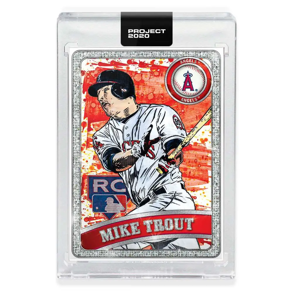 MLB Topps Project 2020 Baseball 2011 Mike Trout Trading Card [#100, by Blake Jamieson]