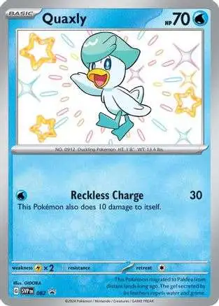 Pokemon Scarlet & Violet Promo Quaxly #082