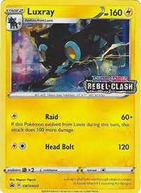 Pokemon Sword & Shield Promo Holo Rare Luxray SWSH023