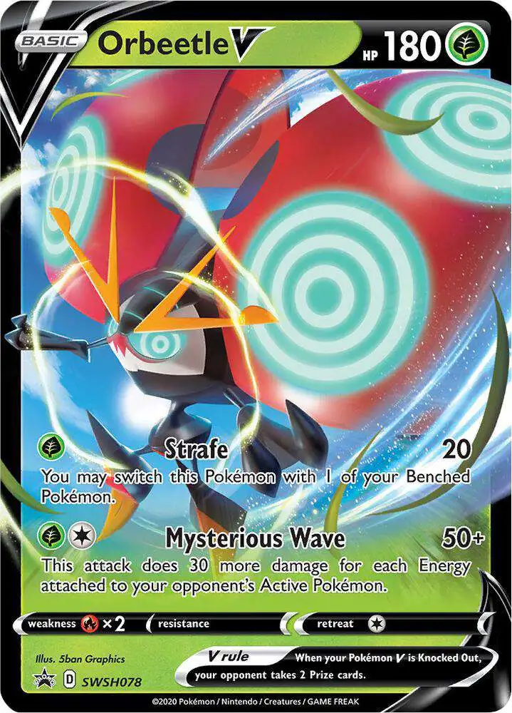 pokemon trading card game orbeetle v box TCG Evolving Skies x2 Ultra Prism x1 Vivid Voltage x1 New Vivid Voltage Singles Pokemon TCG Orbeetle V Set