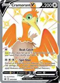 Pokemon Sword & Shield Promo Ultra Rare Cramorant V SWSH086