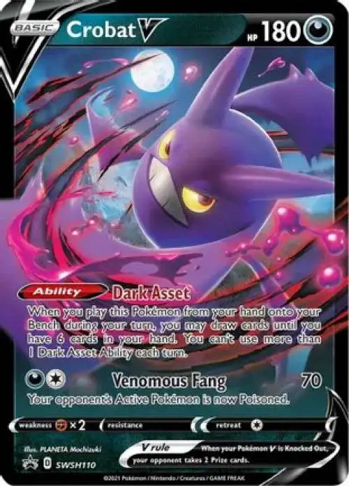 Pokemon Trading Card Game Sword & Shield Promo Crobat SWSH110