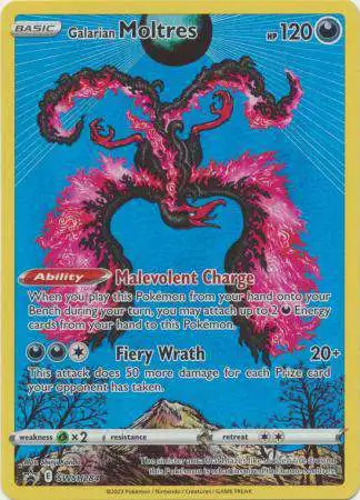 Pokemon Trading Card Game Sword & Shield Promo Galarian Moltres SWSH284