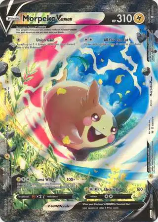 Pokemon Sword & Shield Promo Morpeko V-Union SWSH217 [Jumbo]