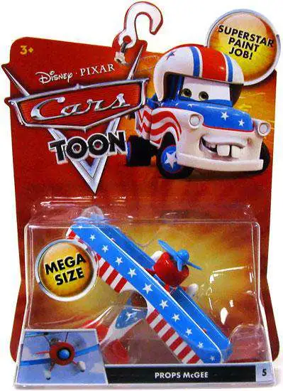 Disney / Pixar Cars Cars Toon Deluxe Oversized Props McGee Diecast Car